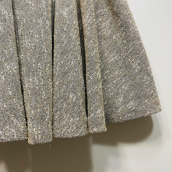 Anthropologie Paper Crown Women’s Shimmered Tweed Dress Size Petit M - Picture 7 of 9